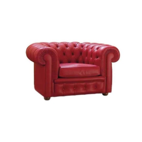Red Leather Chester Red Leather Chester