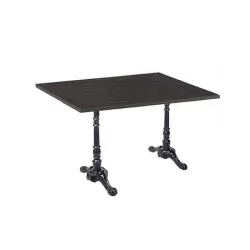 Lion Leg Cast Iron Restaurant Table Cafe Hotel Mdf Lam Wooden Table Top