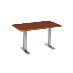 Table de café avec pieds en métal avec dessus Hus