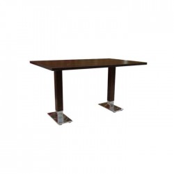 Metal Alkali Mdf Lam Table Top Cafe Table