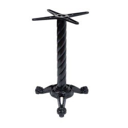 پایه میز کافه تاب دار سه پایه پیچ  پایه میز کافه تاب دار سه پایه پیچ