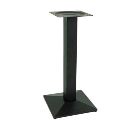 Square Base Cafe Table Cast Leg