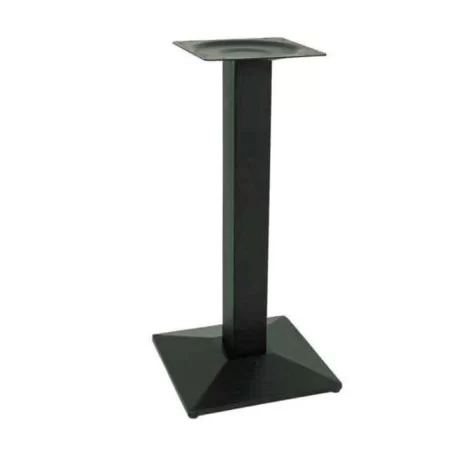 Table de café base carrée avec jambe en fonte cm076