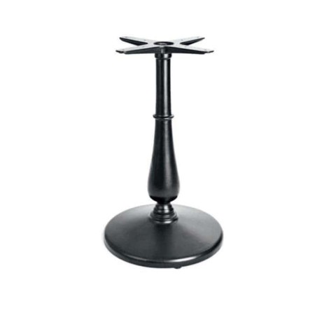 Round Black Casting Table Leg