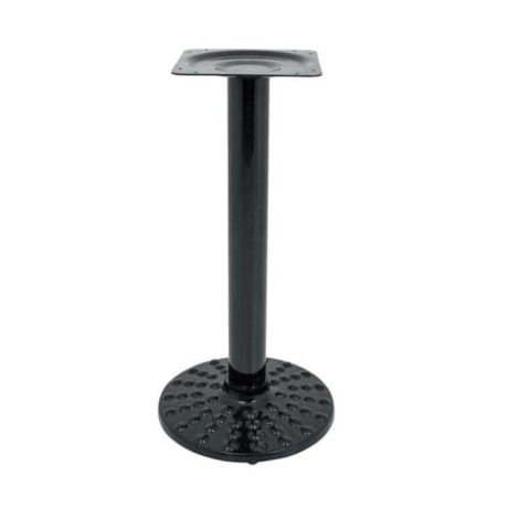 Round Based Black Iron Cast Table Legs