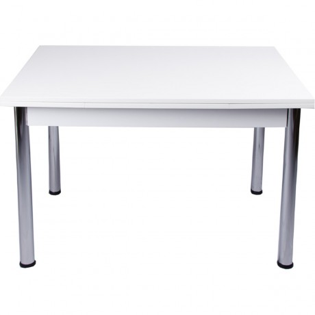 Side Opening Cheap Table with Chrome Legs