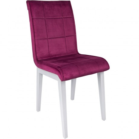 Velvet Purple Economic Chair