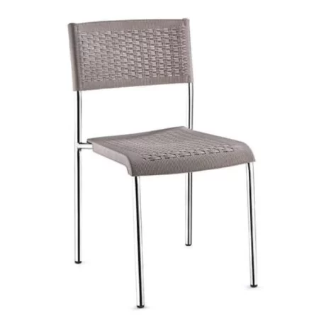 Alüminium Çərçivəli Rattan Enjeksiyon Stul
