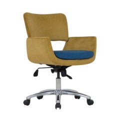 Fıstık Yeşil Kumaş Döşemeli Minderli Poliüretan Sandalye Fıstık Yeşil Kumaş Döşemeli Minderli Poliüretan Sandalye