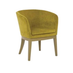 Pistachio Green Fabric Upholstered Cafe Chair Pistachio Green Fabric Upholstered Cafe Chair