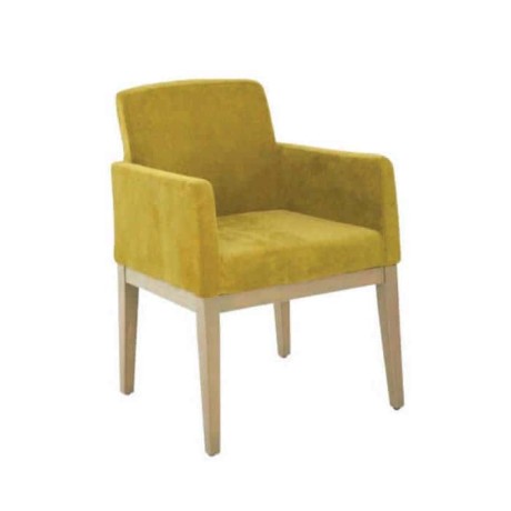 Pistachio Green Modern Polyurethane Armchair