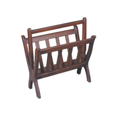 Wooden Newspaper Rack 03