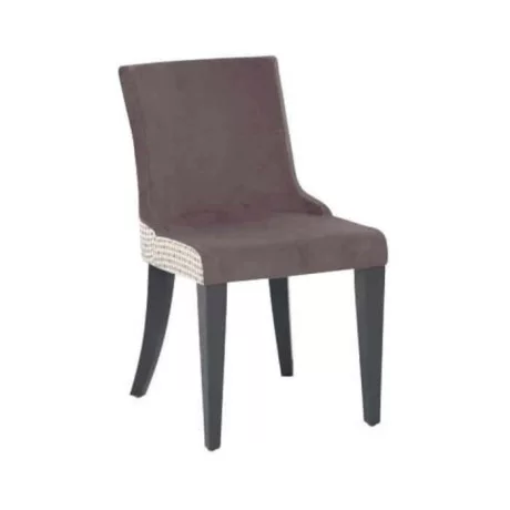 Chaise en polyuréthane peint en gris Chaise en polyuréthane peint en gris