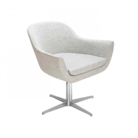 Gray Fabric Upholstered Polyurethane Chair