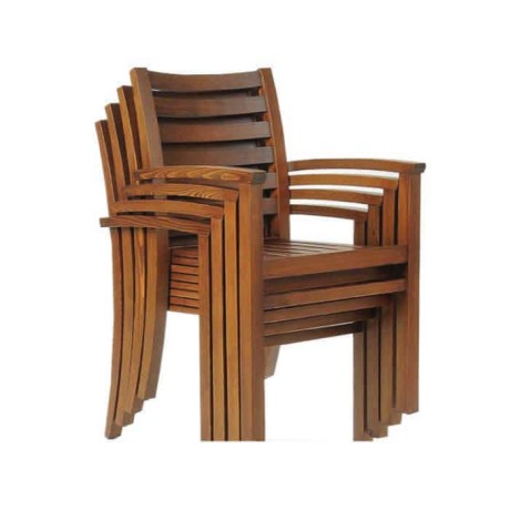 Iroko Restaurant Garden Armchair