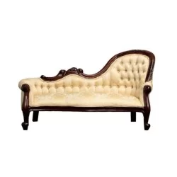 Josefin avec tissu beige rustique