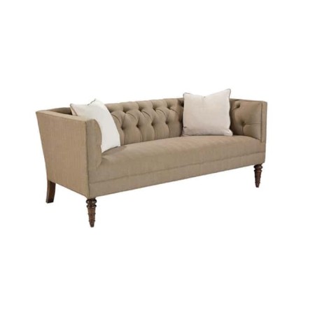 Modern Sofa with Beige Fabric