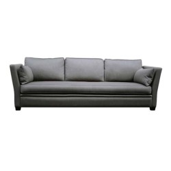 Dark Gray Fabric Upholstered Couch Dark Gray Fabric Upholstered Couch