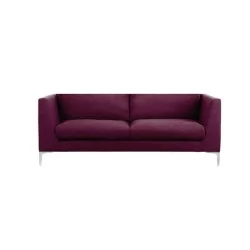 Mürdüm Rəngli Üçlü Divan