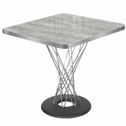 Gri Mermer Görünümlü Dekoratif Uv Laklı Mdflam Tablalı Metal Ayaklı Kare Cafe Masası İmalatı Gri Mermer Görünümlü Dekoratif Uv Laklı Mdflam Tablalı Metal Ayaklı Kare Cafe Masası İmalatı