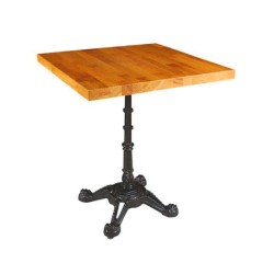 Kayın Ahşap Tablalı Masifpan Masa Döküm Ayak Kayın Ahşap Tablalı Masifpan Masa Döküm Ayak