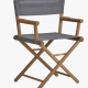 Wooden Sitting Area Metal Folding Chair