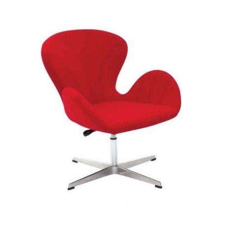 Red Polyurethane Armchair