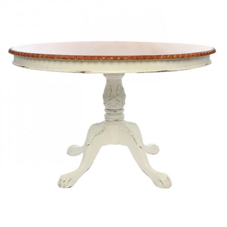 White Lake Leg Painted Wooden Lounge Table