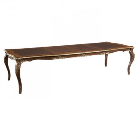 Rectangle Walnut Painted Classic Table