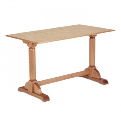 Natural Painted Classic Restaurant Table