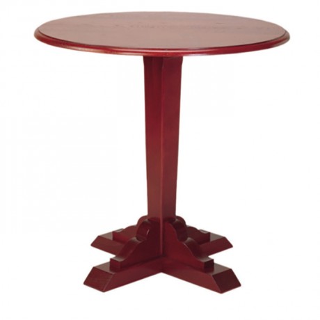 Pyramid Wooden Leg Classic Cafe Table