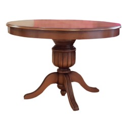 Torna Ayaklı Açık Eskitme Boyalı Otel Klasik Masa Torna Ayaklı Açık Eskitme Boyalı Otel Klasik Masa