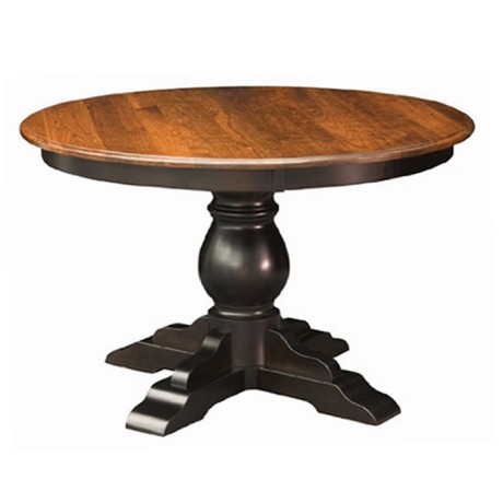 Classic Table with Laced Leg Lake Wooden Table