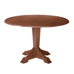 Yuvarlak Tabla Eskitme Boyalı Klasik Kafe Masası Yuvarlak Tabla Eskitme Boyalı Klasik Kafe Masası