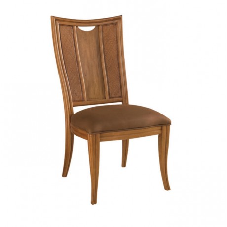Açık Ceviz Boyalı Kontralı Klasik Sandalye