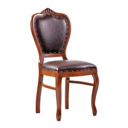 Classic Walnut Colored Black Classic Chair Classic Walnut Colored Black Classic Chair