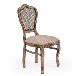 Hazeran Backed Tumbled Classic Wooden Wicker Restaurant Kitchen Home Chair Hazeran Backed Tumbled Classic Wooden Wicker Restaurant Kitchen Home Chair