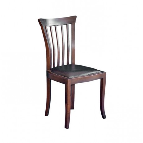 Dark Stick Wood Classic Chair