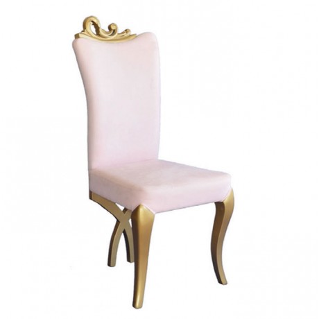 Lukens Leg Gilt Painted Classic Chair