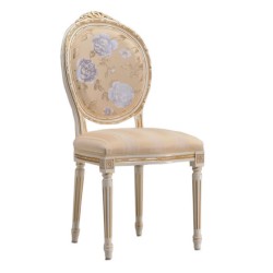 Turned Leg Oval Backrest Carving Head Classic Chair Turned Leg Oval Backrest Carving Head Classic Chair