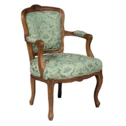 Ahşap Kollu Klasik Berjer Ahşap Kollu Klasik Berjer