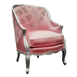 Avangart Pembe Kumaşlı Berjer Avangart Pembe Kumaşlı Berjer