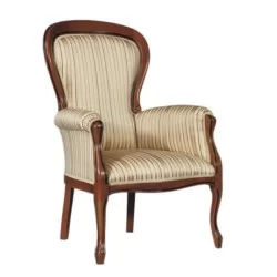 בד מרופד Lukens רגל Bergere