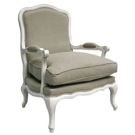 Classic Beige Fabric Berjer Classic Beige Fabric Berjer