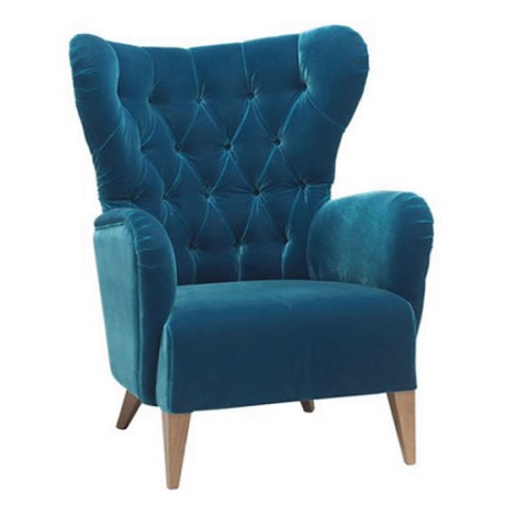 Blue Fabric with Quilted Bergere Blue Fabric with Quilted Bergere