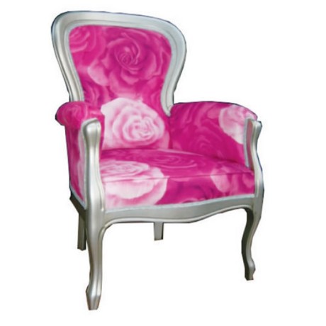 Bergere with Pink Fabric