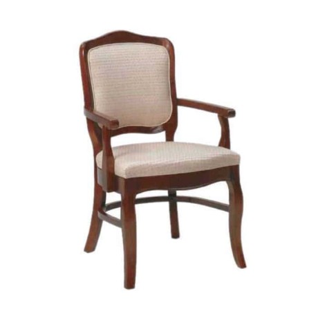 Classic Armchair Polished Restaurant Chair