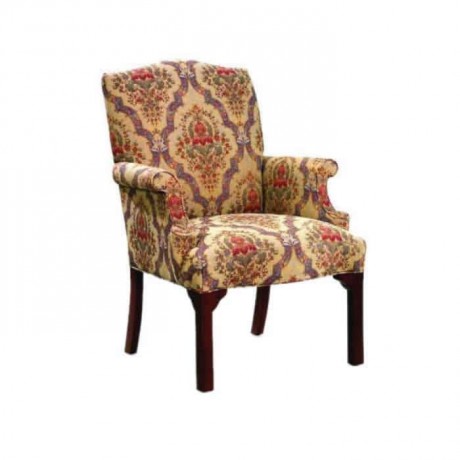Classic Fabric Upholstered Armchair