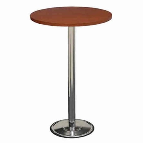 Fiberboat Table Top Chrome Leg Bistro Coctail Table