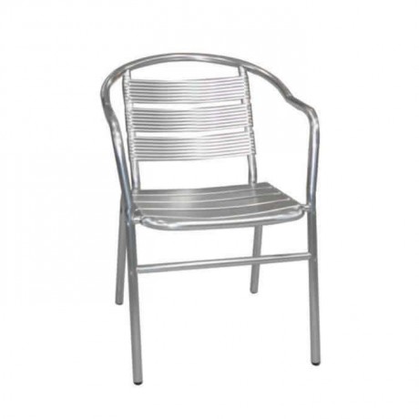 Aluminum Restaurant Armchair